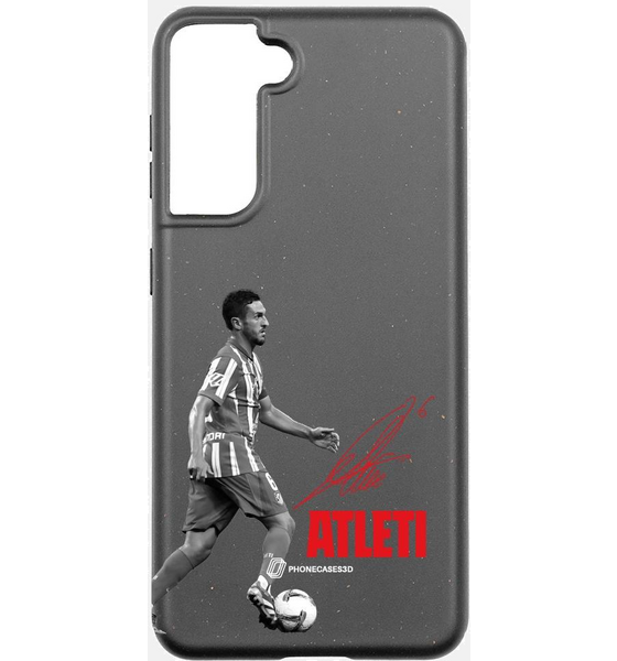 
PHONECASES3D, 
Funda M&oacute;vil Compostable Oficial Atletico Madrid Koke Firma Roja, 
Detail 1
