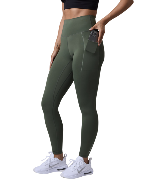 
CLN ATHLETICS, 
Fuse Pocket Tights Moss Green, 
Detail 1
