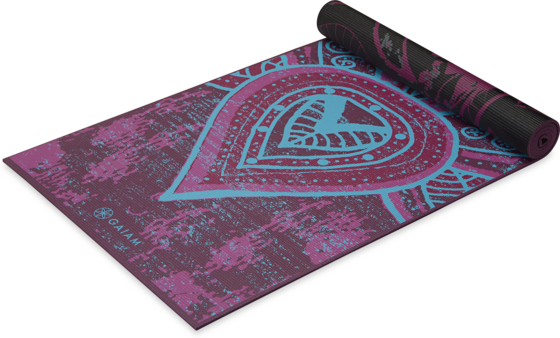 
GAIAM, 
Gaiam Be Free Yoga Mat 6mm Premium Reversible, 
Detail 1
