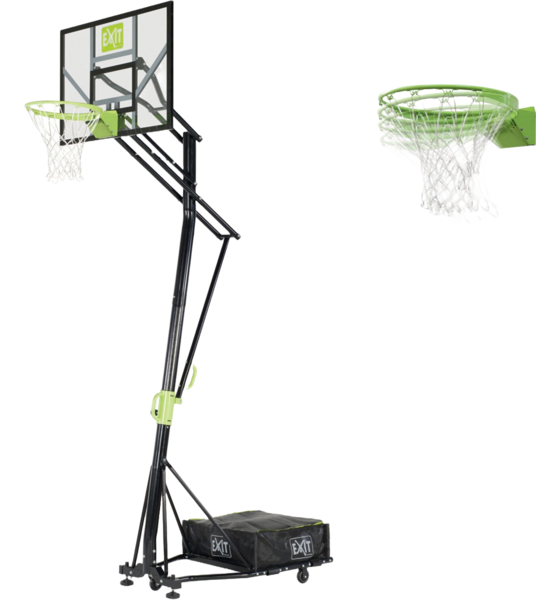 
EXIT, 
Galaxy Portabel Basketkorg P&aring; Hjul Med Dunkring, 
Detail 1
