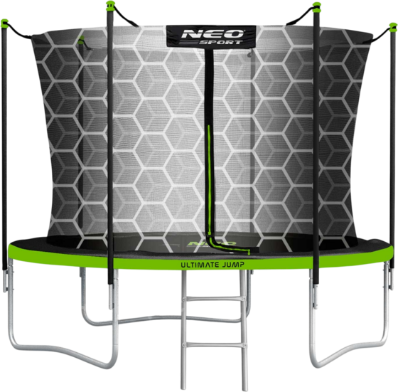 
B2X, 
Garden Trampoline 8ft/252cm With Inner Net And Ladder From Neo-sport, 
Detail 1
