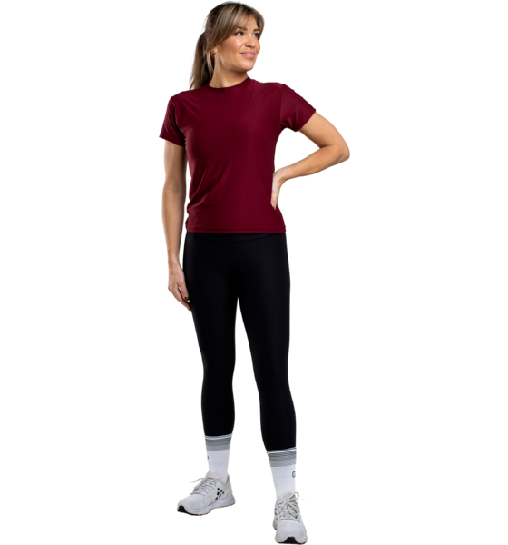 
GAVELO, 
Gavelo Pace Tee Burgundy, 
Detail 1
