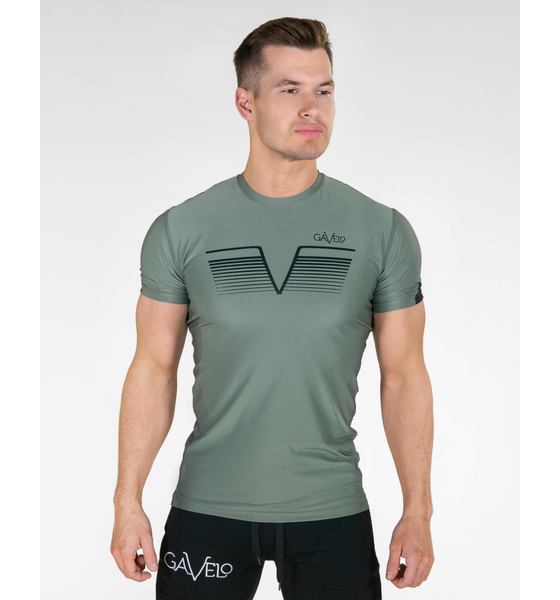 GAVELO, Gavelo Sniper Green Rashguard T-shirt