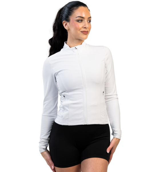 954580101101 GAVELO Gavelo Zip Jacket White  Standard Detail