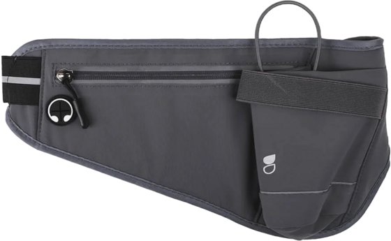 
GEAR AID, 
Gear Sport Midjeb&auml;lte Premium Universal Gr&aring; Ficka F&ouml;r Mobil Och Vattenflaska, 
Detail 1
