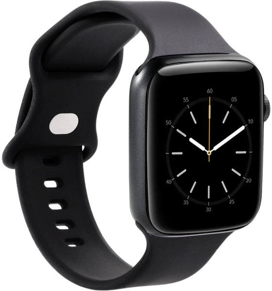 
GEAR, 
Gear Watchband Silicone Black Apple Watch 42/44/45, 
Detail 1
