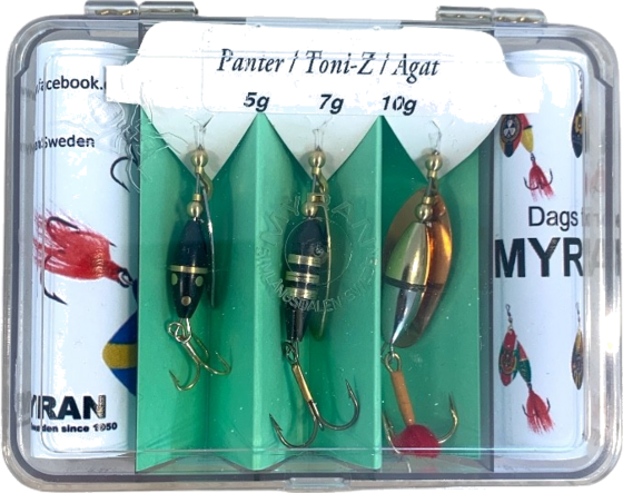 
MYRAN, 
Giftbox Myran - Panter 5g, Toni-z 7g, Agat 10g, 
Detail 1
