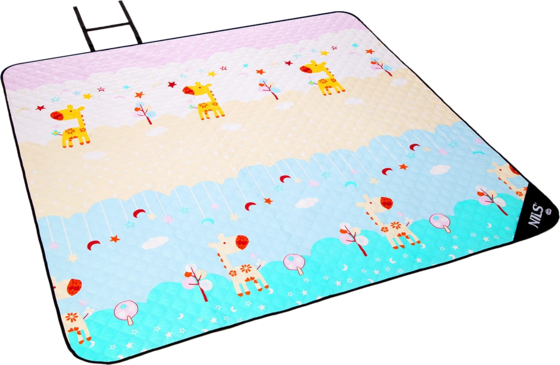 
NORTHIX, 
Giraffe Picnic Blanket, 195x200 Cm, Waterproof, 
Detail 1

