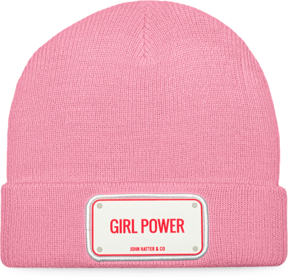 926520101101 JOHN HATTER Girl Power - Rubber Beanie  Standard Detail