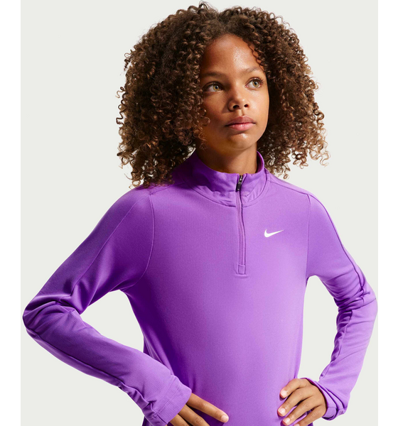 
NIKE, 
Girls' Dri-fit Long-sleeve 1/4-zip Top Nike, 
Detail 1
