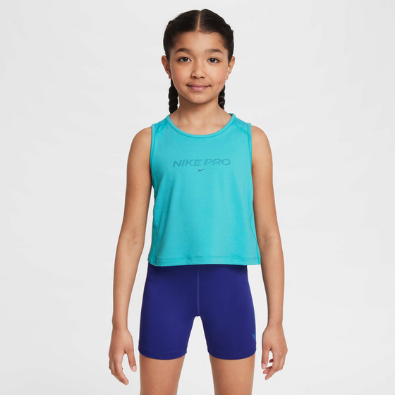 946765103101 NIKE Girls' Dri-fit Tank Top Pro  Standard Detail