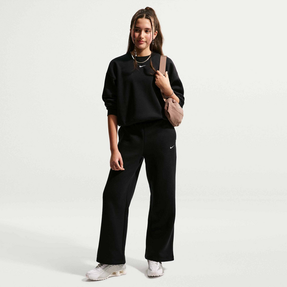 
NIKE, 
Girls' Open-hem Trousers Sportswear Studio Fleece, 
Detail 1
