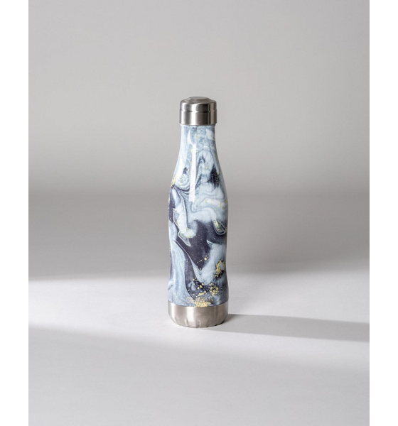GLACIAL, Glacial Bottle - Midnight Marble 400ml