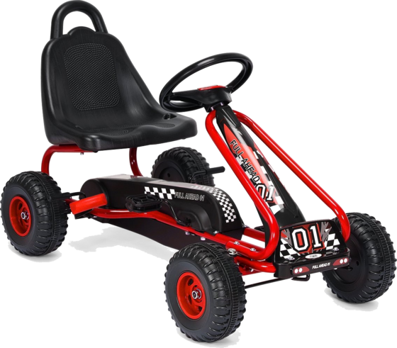 
B2X, 
Go-kart With Adjustable Seat And Handbrake, Pedal Car With A Load Capacity Of Up To 30 Kg, Pedal Go, 
Detail 1
