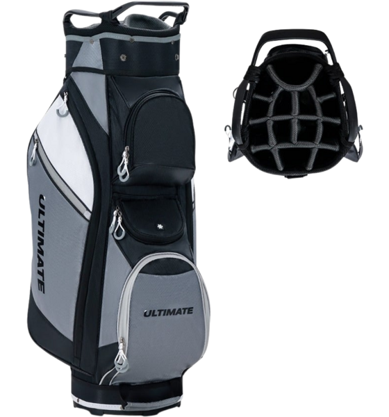 
NORTHIX, 
Golf Bag With 14 Dividers, Waterproof Pocket, Black/grey, 
Detail 1
