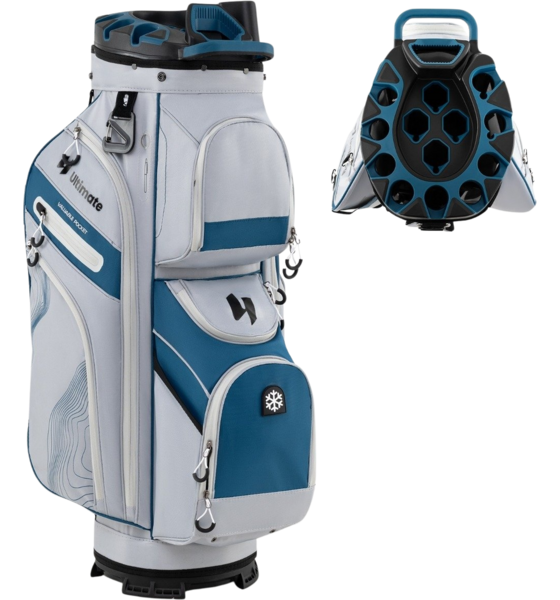 
NORTHIX, 
Golf Cart Bag, 14-way Divider, 11 Pockets, Marine Blue, 
Detail 1
