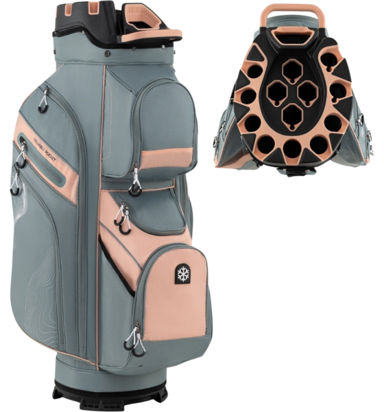 
NORTHIX, 
Golf Cart Bag, 14-way Divider, 11 Pockets, Pink, 
Detail 1
