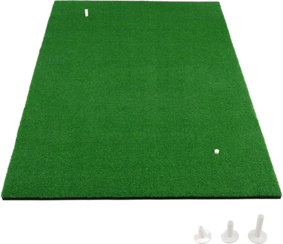 951547101101 NORTHIX Golf Hitting Mat Standard Golf Practice Mat With Real Feel 1.5 X 1m Green  Standard Detail