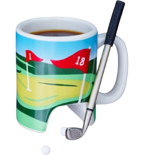
B2X, 
Golf Mug With Club, 
Detail 1
