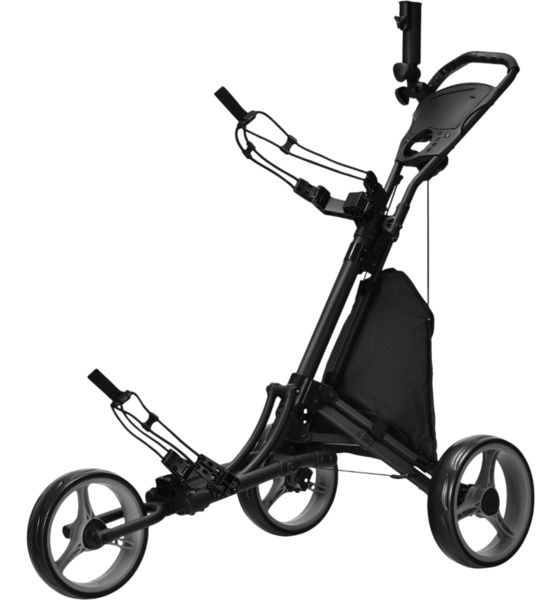 
NORTHIX, 
Golf Push Cart, 3-wheel, Foldable Aluminum, Gray, 
Detail 1

