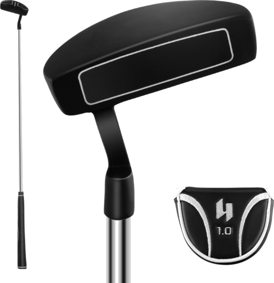950519101101 B2X Golf Putter 89 Cm Stainless Steel Mallet Putter With Stainless Steel Head  Non-slip Grip  Standard Detail