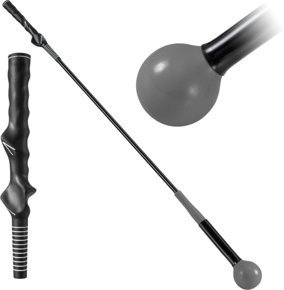 
NORTHIX, 
Golf Swing Trainer Aid, 100cm, Weighted Head, Gray, 
Detail 1
