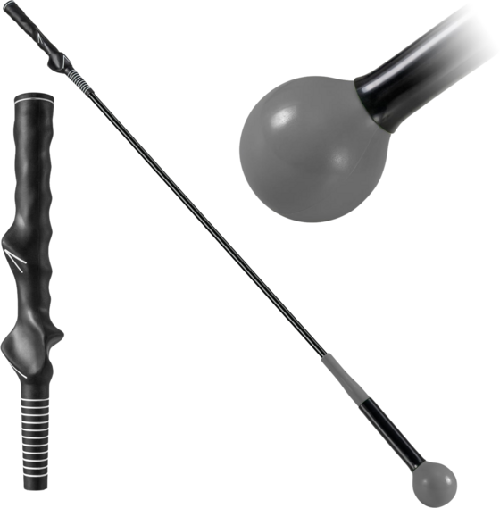 
NORTHIX, 
Golf Swing Trainer Aid, 120cm, Weighted Head, Gray, 
Detail 1

