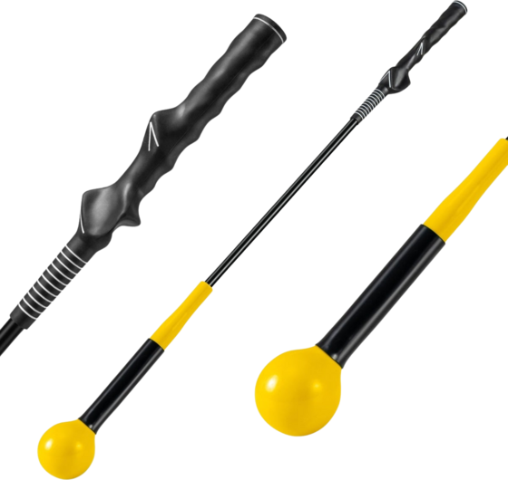 
NORTHIX, 
Golf Swing Trainer Aid, 80cm, Weighted Head, Yellow, 
Detail 1
