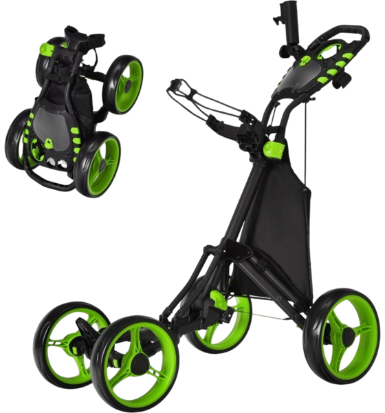 
NORTHIX, 
Golf Trolley 4 Wheel Golf Trolley Golf Cart Golf Folding Golf Caddy Golf Push Cart Made Of Aluminum, 
Detail 1
