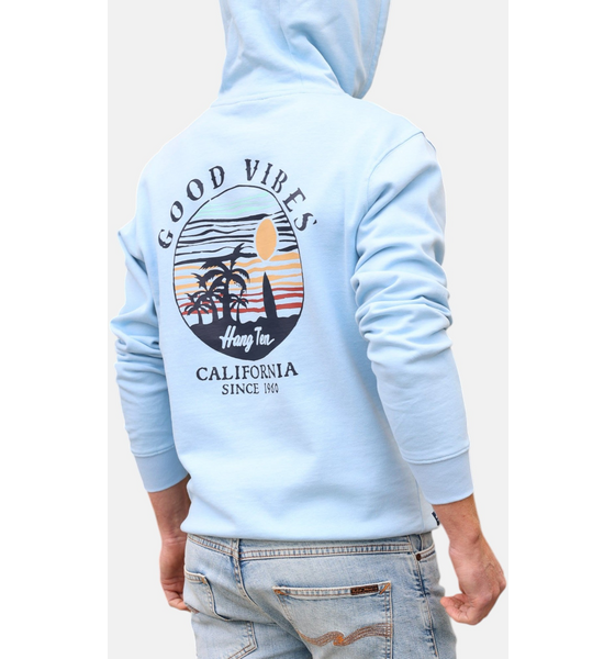 954962101101 HANG TEN Good Vibes Retro Organic Cotton Hoodie  Standard Detail