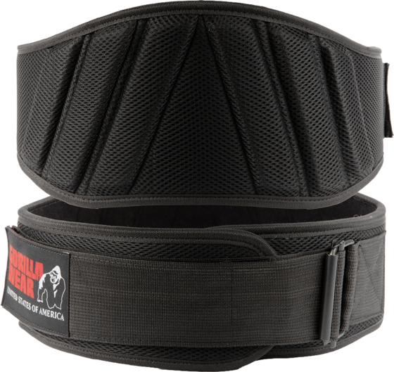 
GORILLA WEAR, 
Gorilla Wear 6 Inch Padded Mesh Lifting Belt, 
Detail 1
