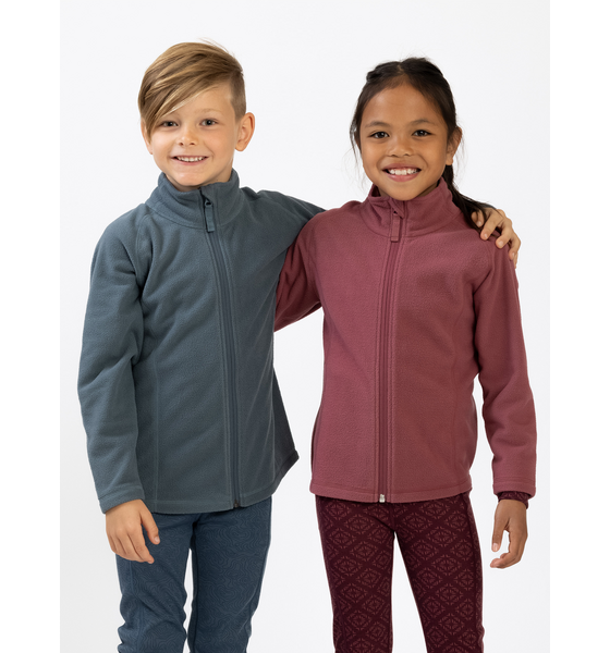 917186102101 ULLMAX Granhed Fleece Jacket Kids  Model01 Detail