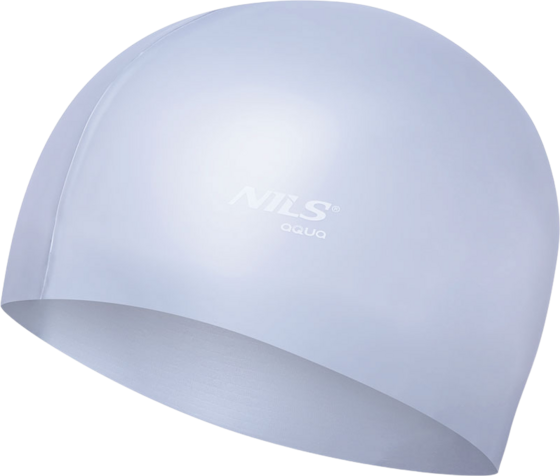 
NORTHIX, 
Gray Silicone Swimming Cap, Solid Color, 
Detail 1
