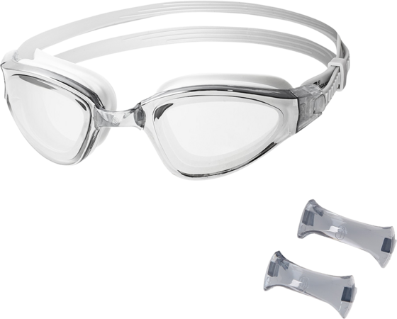 
NORTHIX, 
Gray Swimming Goggles, Anti-fog, Uv Protection, 
Detail 1

