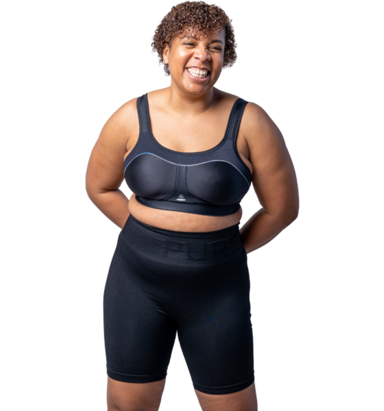 951361101101 PURE LIME Grs Seamless Shorts  Model01 Detail