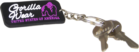 
GORILLA WEAR, 
Gw Rubber Logo Keychain, 
Detail 1
