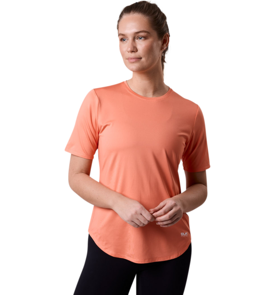 
CLN ATHLETICS, 
Gwen T-shirt Coral Peach, 
Detail 1
