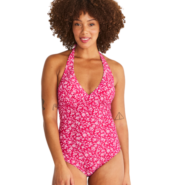 393009501501 ABECITA BY SWEGMARK Haiti Halterneck Swimsuit  Model01 Detail