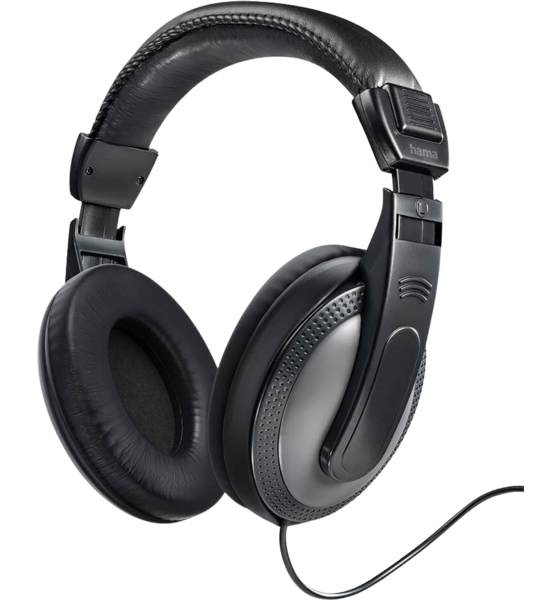 
HAMA, 
Hama Headphone Over-ear Wired Shell Black, 
Detail 1
