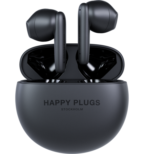 
HAPPY PLUGS, 
Happy Plugs Headphone Joy Lite In-ear True-wireless Black, 
Detail 1
