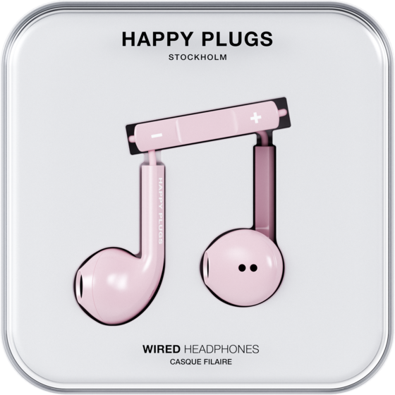 
HAPPY PLUGS, 
Happy Plugs Headphone Wired In-ear Usb-c Pink, 
Detail 1
