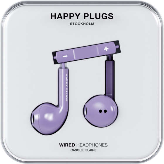 
HAPPY PLUGS, 
Happy Plugs Headphone Wired In-ear Usb-c Purple, 
Detail 1
