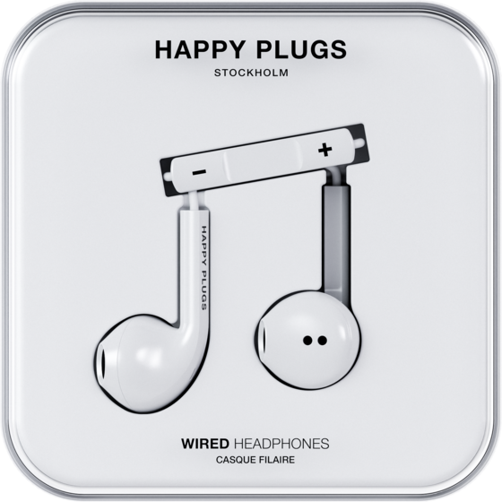 
HAPPY PLUGS, 
Happy Plugs Headphone Wired In-ear Usb-c White, 
Detail 1
