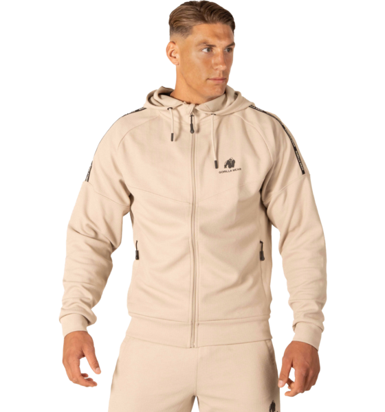 
GORILLA WEAR, 
Harvey Hooded Track Jacket, 
Detail 1
