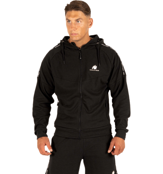 
GORILLA WEAR, 
Harvey Hooded Track Jacket, 
Detail 1
