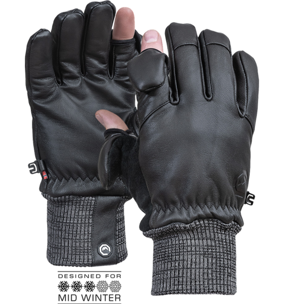 
VALLERET, 
Hatchet Leather Photography Glove, 
Detail 1
