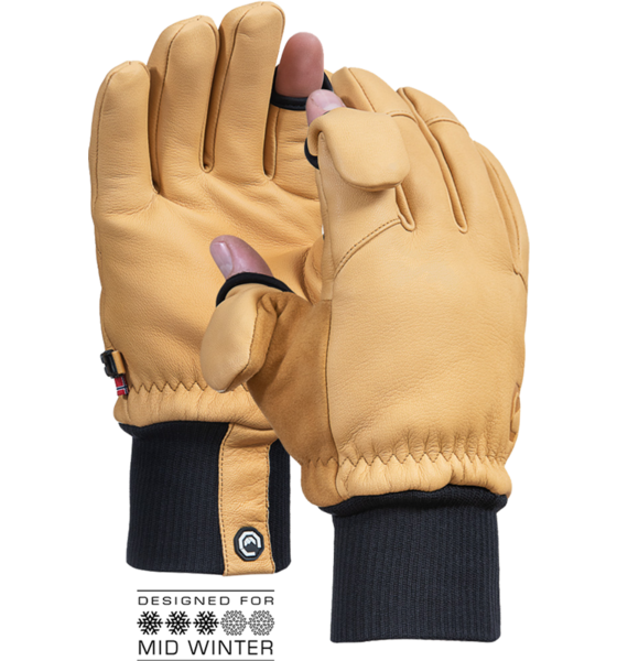 
VALLERET, 
Hatchet Leather Photography Glove, 
Detail 1
