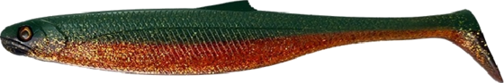 
HEADBANGER, 
Headbanger Banger Shad 9cm, 4g - Motoroil/green 5pcs, 
Detail 1
