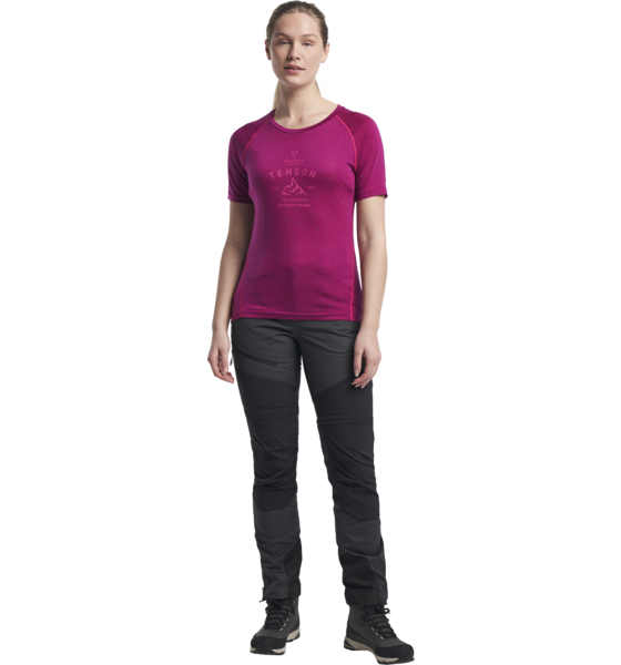 
TENSON, 
Himalaya Merino Tee Women, 
Detail 1
