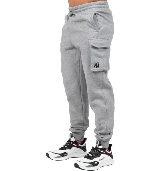 948552101101 GORILLA WEAR Hudson Cargo Sweatpants  Model01 Detail